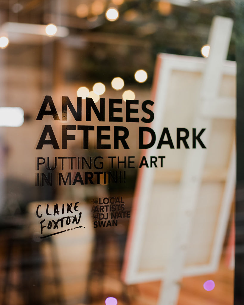 Annee's Caphe After Dark Exhibition