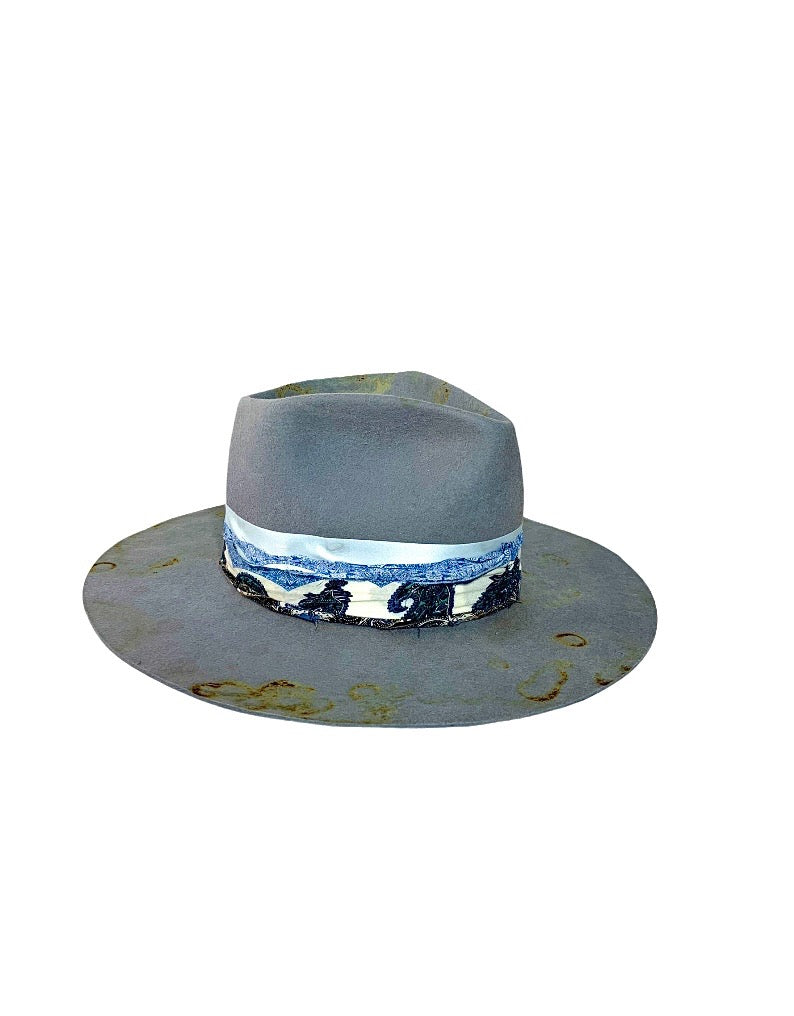 Hat Maker Custom Bespoke Handcrafted Headwear Hat Handmade In Australia Old New Style Fashion Unisex High End Fashionista Fashionable Trendy Men Women Around The World Who Love Accessories Hats Colour Color Wearable Art In London New York Paris Europe America Brazil Japan Africa Traditional Method Beaver Rabbit Wool Steaming Blocking Felt Shaping And Hand Moulding A Hat Which Takes 3 Days To Make And All Naturally Organically Designed By UGO KENNEDY   